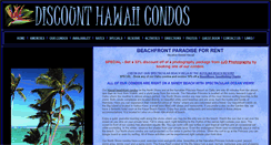Desktop Screenshot of discounthawaiicondos.com